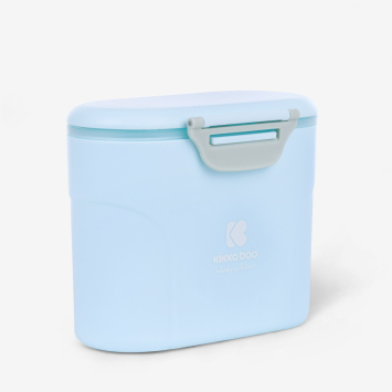 Dispensador de leche en polvo con cuchara 160g Azul