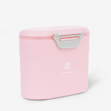 Dispensador de leche en polvo con cuchara 160g Rosa