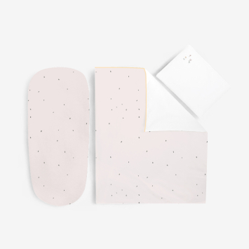 Juego de cama para capazo 6 piezas Hedge-hugs