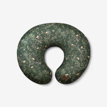 Almohada de lactancia Secret Garden Verde