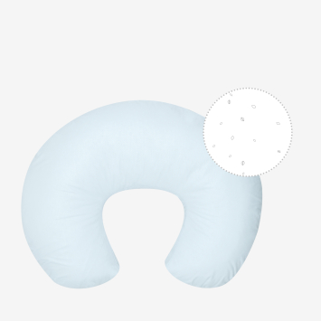Almohada de lactancia Dream Big Azul