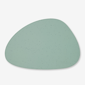 Mantel individual Platinum Silicone Sage