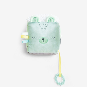 Cubo de peluche Bear with me Menta