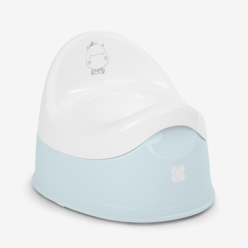 Orinal con cubeta extraíble Hippo Azul