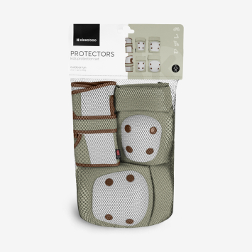 Protectores para rodillas y codos Verde Militar