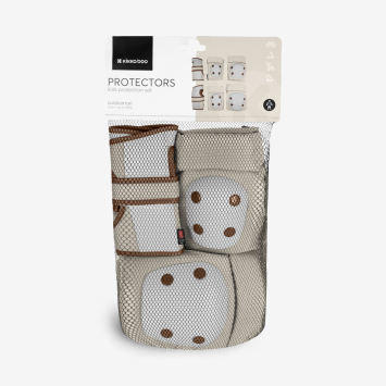 Protectores para rodillas y codos Beige