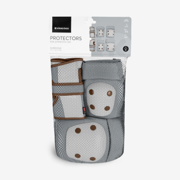 Protectores para rodillas y codos Gris