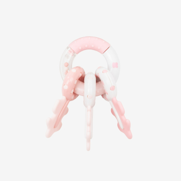 Sonajero Key ring Rosa