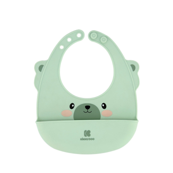 Babero de silicona Menta