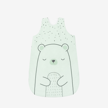 Saco de dormir de invierno 6-18m Bear with me Menta