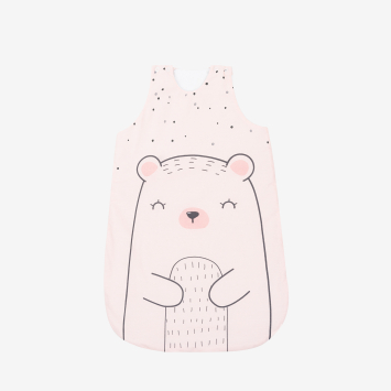 Saco de dormir de invierno 0-6m Bear with me Rosa
