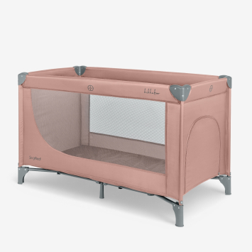 Cuna de bebé de 1 nivel So Gifted Rosa 2026