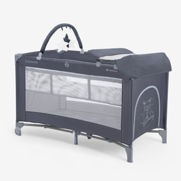 Cuna de viaje 2 niveles So Gifted PLUS Azul Marino