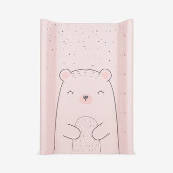 Cambiador suave de PVC 70x50cm Bear with me Rosa