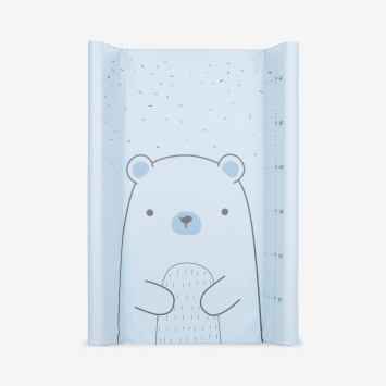 Cambiador suave de PVC 70x50cm Bear with me Azul