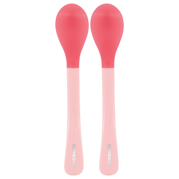 Heat sensing spoons Pink