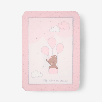 Super soft blanket 110/140 cm Dream Big Rosa