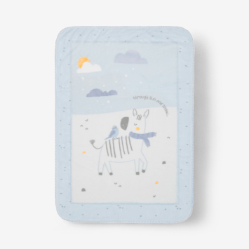 Manta de bebé super suave 80/110 cm Stripy Friends