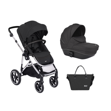 Stroller 2in1 with plastic carrycot Thea Black