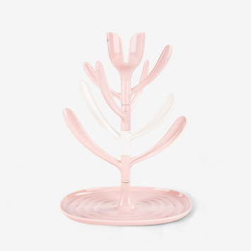 Escurrebiberones Tulip Rosa