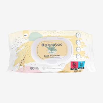 Toallitas húmedas Aloe Vera & Manzanilla 80uds con tapa